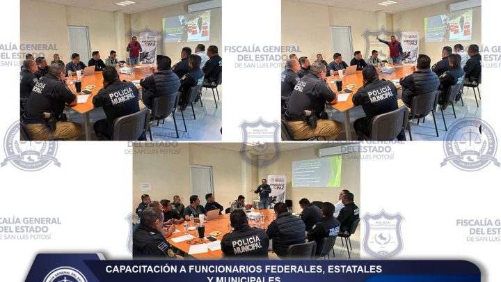 FGESLP PARTICIPA EN LAS ESTRATEGIAS PARA LA CONSTRUCCIÓN DE LA PAZ DEL GOBIERNO FEDERAL