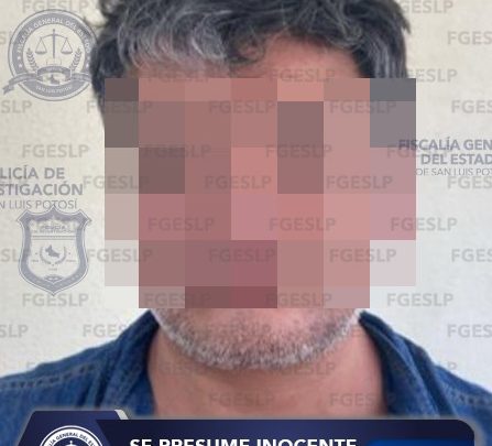 FISCALÍA DE LA MUJER DE SLP APREHENDE A SUJETO DENUNCIADO POR INCUMPLIMIENTO DE OBLIGACIONES FAMILIARES