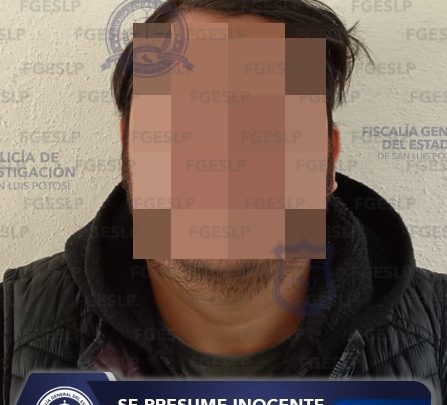 POR VIOLENCIA FAMILIAR FUE DETENIDO UN INDIVIDUO EN LA CAPITAL POTOSINA