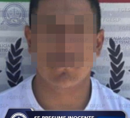 POR PRESUNTA PORTACIÓN DE ARMAS PROHIBIDAS FISCALÍA DE SLP DETUVO RICARDO “N”