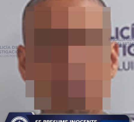 POLICÍA DE INVESTIGACIÓN DE LA FGESLP CUMPLIMENTA ORDEN DE APREHENSIÓN CONTRA LUIS ALBERTO “N” POR HOMICIDIO CALIFICADO