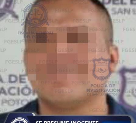 POLICÍA DE INVESTIGACIÓN DETIENE EN LA CAPITAL POTOSINA A CARLOS “N”, POR EL PRESUNTO DELITO DE VIOLENCIA FAMILIAR.