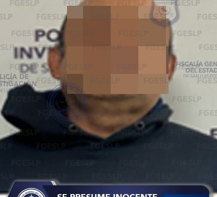 CUMPLIMENTA PDI ORDEN DE APREHENSIÓN POR VIOLENCIA FAMILIAR EN LA CAPITAL POTOSINA
