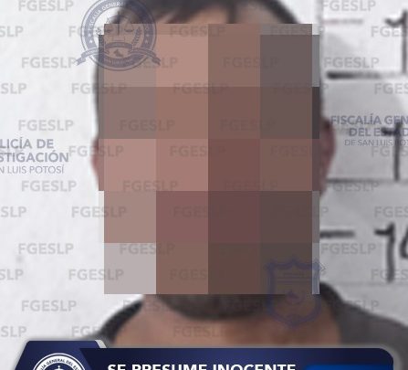 POLICÍA DE LA FGESLP APREHENDIÓ A JOSÉ “N” POR EL PROBABLE DELITO DE TENTATIVA DE HOMICIDIO