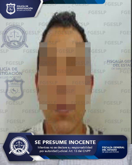 FISCALÍA CUMPLIMENTA ORDEN DE APREHENSIÓN EN CONTRA DE SEÑALADO DE HERIR A UN POLICÍA EN VILLA DE POZOS