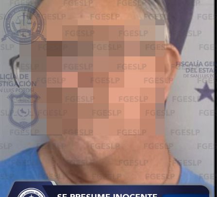 POLICÍA DE FGESLP CAPTURA A SEÑALADO DE VIOLENCIA FAMILIAR EN TAMAZUNCHALE