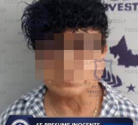 FGESLP APREHENDE A IMPUTADO DE VIOLACIÓN EN TAMAZUNCHALE