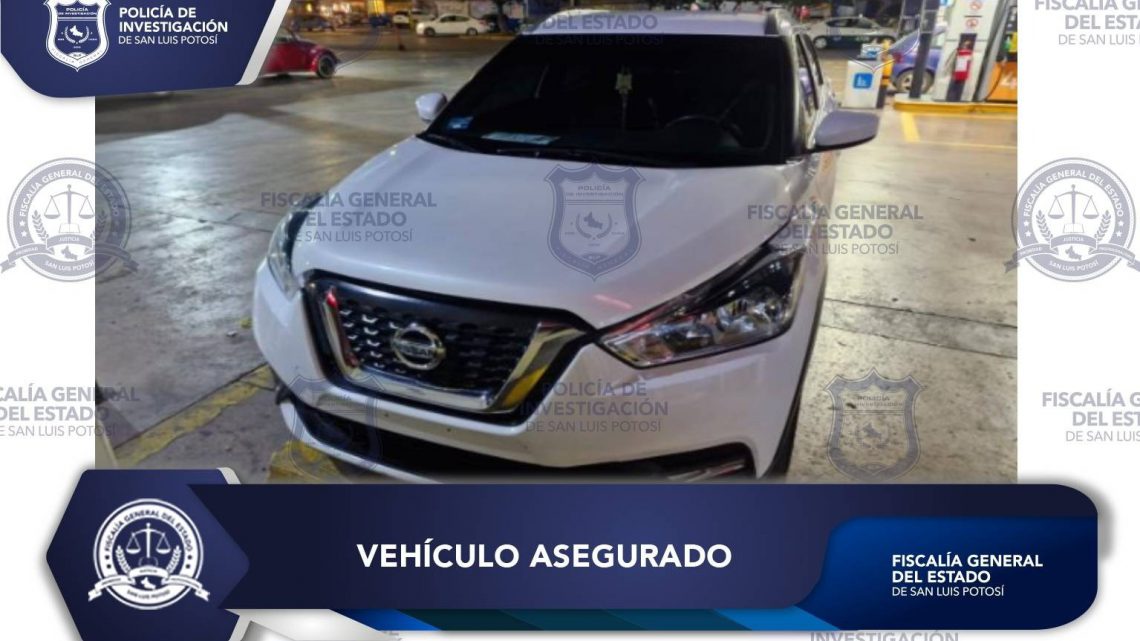 VEHÍCULO ROBADO EN EL ESTADO DE MÉXICO FUE ASEGURADO POR LA PDI POTOSINA VEHÍCULO ROBADO EN EL ESTADO DE MÉXICO FUE ASEGURADO POR LA PDI POTOSINA