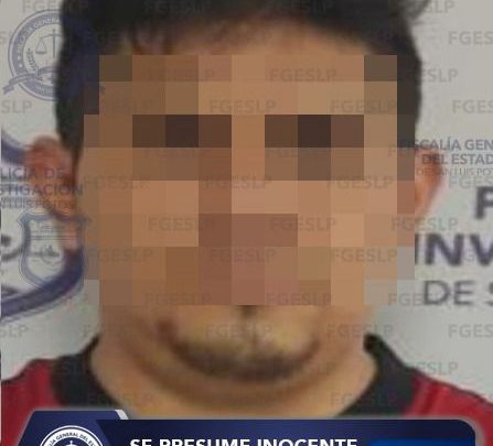 POR PRESUNTO HOMICIDIO LA FISCALÍA DE SLP DETUVO A JUAN “N”
