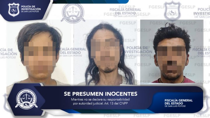 FISCALÍA CAPTURA A TRES SEÑALADOS POR MALTRATO ANIMAL EN SLP