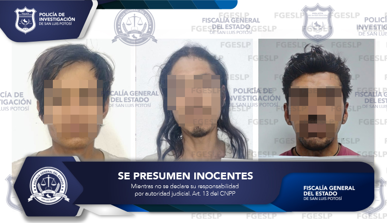 FISCALÍA CAPTURA A TRES SEÑALADOS POR MALTRATO ANIMAL EN SLP