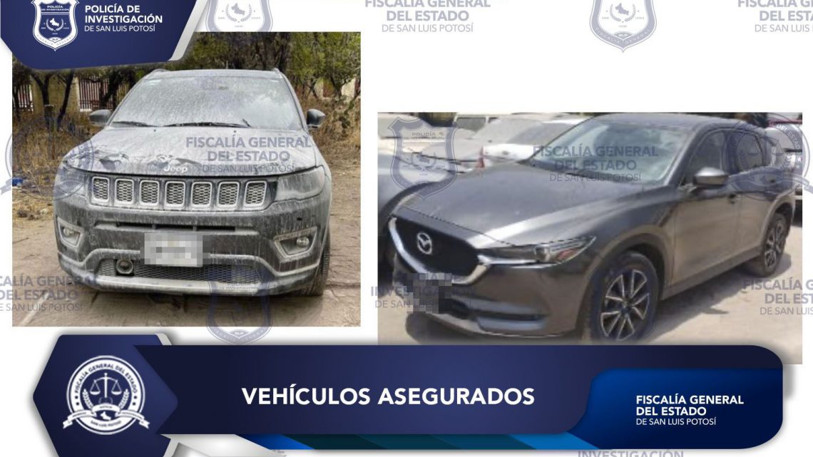 POLICÍA DE INVESTIGACIÓN ASEGURA DOS VEHÍCULOS EN LA ENTIDAD POTOSINA POLICÍA DE INVESTIGACIÓN ASEGURA DOS VEHÍCULOS EN LA ENTIDAD POTOSINA