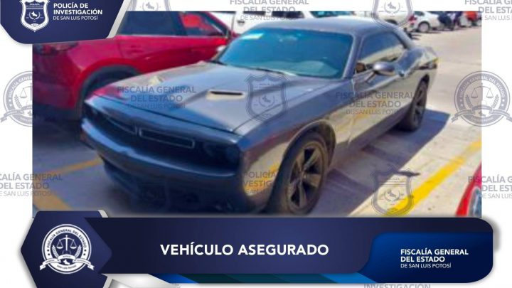 VEHÍCULO CON REPORTE DE ROBO EN EL ESTADO DE GUANAJUATO ES LOCALIZADO POR LA PDI POTOSINA