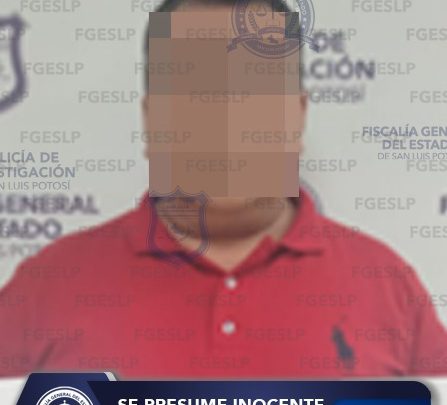 INDIVIDUO SEÑALADO DE VIOLACIÓN ES APREHENDIDO POR FISCALÍA EN LA CAPITAL POTOSINA
