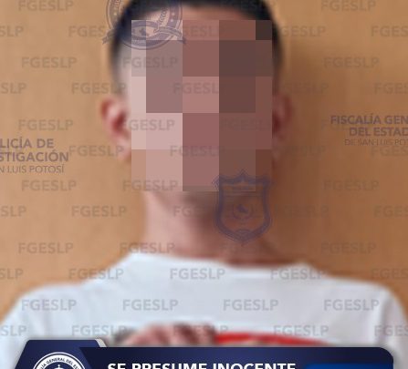 PDI APREHENDE A OSVALDO “N” POR PROBABLE ROBO CALIFICADO EN LA CAPITAL POTOSINA