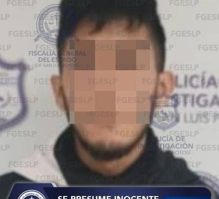 EN DELEGACIÓN LA PILA DE SLP FUE CAPTURADO POR FISCALÍA UN IMPUTADO DE HOMICIDIO