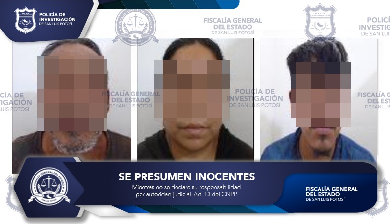 TRES IMPUTADOS DE SECUESTRO POR FISCALÍA ENFRENTARÁN A UN JUEZ EN SLP TRES IMPUTADOS DE SECUESTRO POR FISCALÍA ENFRENTARÁN A UN JUEZ EN SLP