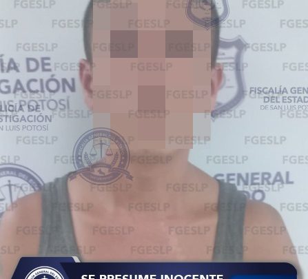 FGESLP CUMPLIMENTÓ UNA ORDEN DE APREHENSIÓN EN CONTRA DE INDIVIDUO POR PROBABLE HOMICIDIO