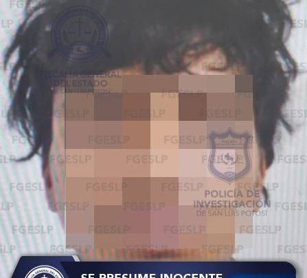 FGESLP CUMPLIMENTA ORDEN DE APREHENSIÓN A SEÑALADO DE ROBO CALIFICADO EN LA ZONA METROPOLITANA