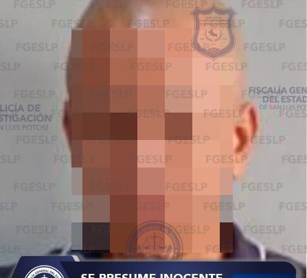 FGESLP EJECUTA ORDEN DE APREHENSIÓN CONTRA JOSÉ “N” POR PROBABLE DELITO CONTRA LA SALUD