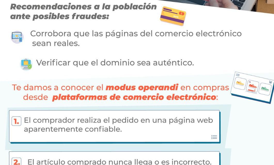 FISCALÍA DE SLP COMPARTE MEDIDAS DE SEGURIDAD PARA REALIZAR COMPRAS EN LÍNEA FISCALÍA DE SLP COMPARTE MEDIDAS DE SEGURIDAD PARA REALIZAR COMPRAS EN LÍNEA