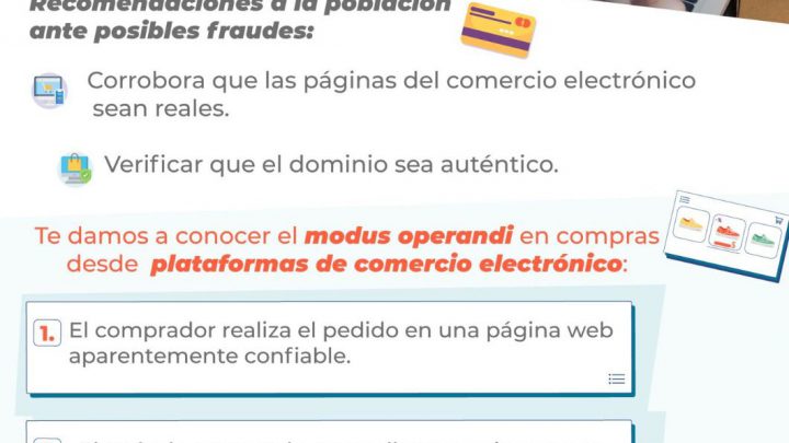 FISCALÍA DE SLP COMPARTE MEDIDAS DE SEGURIDAD PARA REALIZAR COMPRAS EN LÍNEA