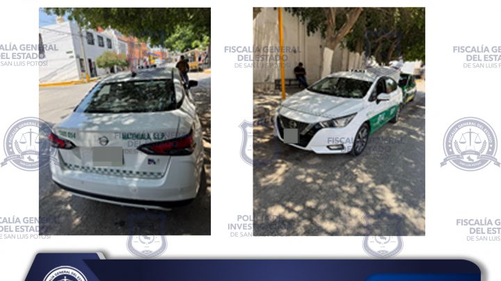 AGENTES INVESTIGADORES RECUPERAN EN LA ZONA ALTIPLANO UN TAXI ROBADO