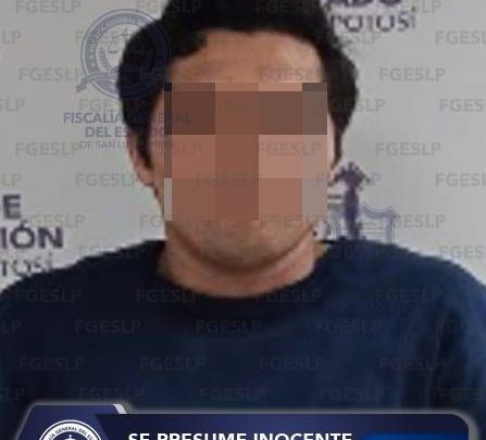 ASEGURA FISCALÍA A SEÑALADO DE TENTATIVA DE VIOLACIÓN Y VIOLENCIA FAMILIAR EN SAN LUIS POTOSÍ
