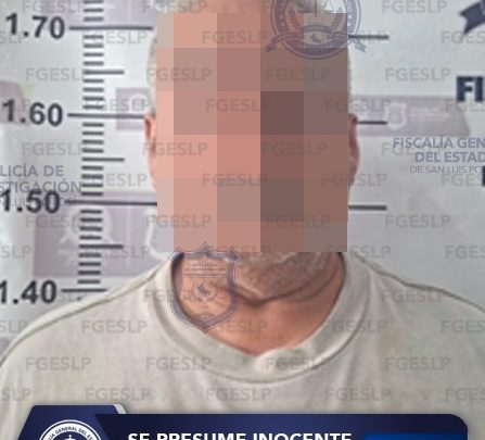 POR PROBABLE VIOLACIÓN EN CIUDAD VALLES, TERMINA APREHENDIDO GENARO “N”