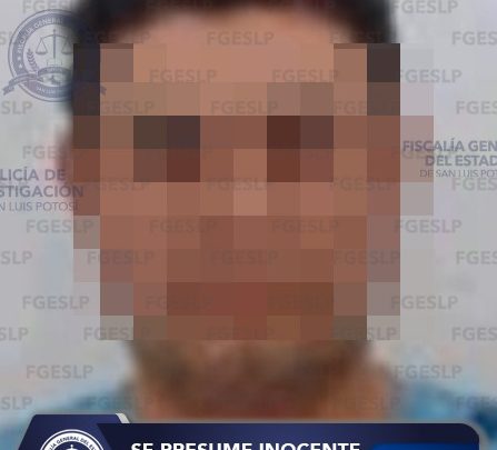 SEÑALADO DE ROBO EN CASA DE EMPEÑO FUE CAPTURADO POR POLICÍA DE FGESLP