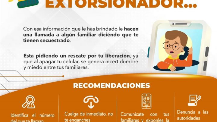 FGESLP COMPARTE RECOMENDACIONES PARA EVITAR SER VÍCTIMA DE SECUESTRO VIRTUAL