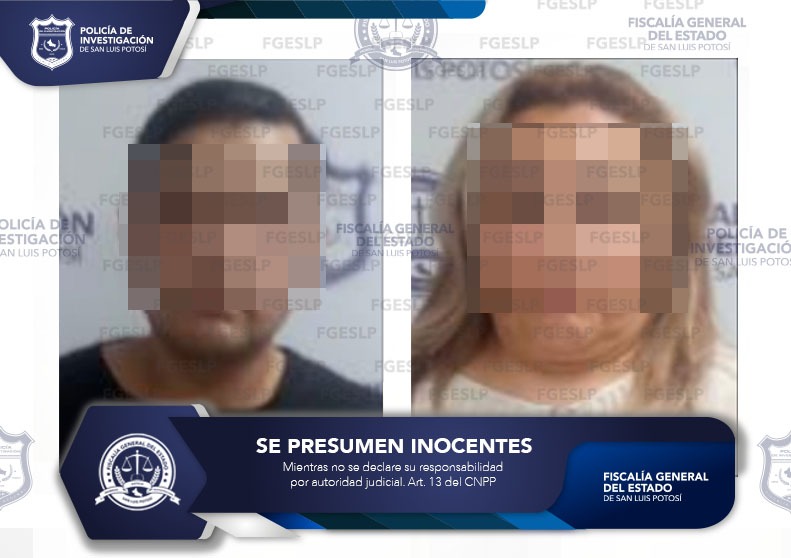 FISCALÍA POTOSINA ASEGURÓ A PAREJA POR EL PROBABLE DELITO DE DAÑO EN LAS COSAS FISCALÍA POTOSINA ASEGURÓ A PAREJA POR EL PROBABLE DELITO DE DAÑO EN LAS COSAS
