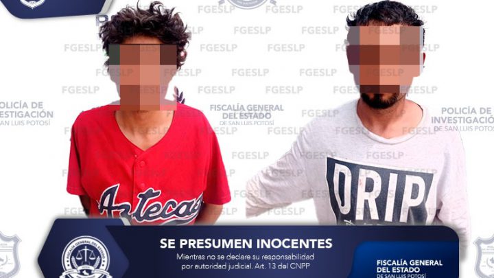 FGESLP OBTIENE PRISIÓN PARA IMPUTADOS DE ROBO Y DELITO CONTRA LA SALUD