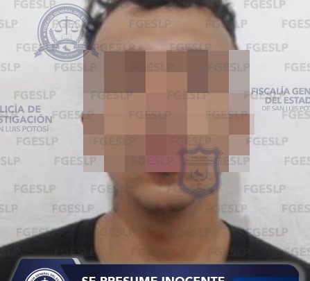PERSONAL DE FISCALÍA CAPTURA A EMMANUEL “N” TRAS UNA DENUNCIA DE VIOLACIÓN EN SLP