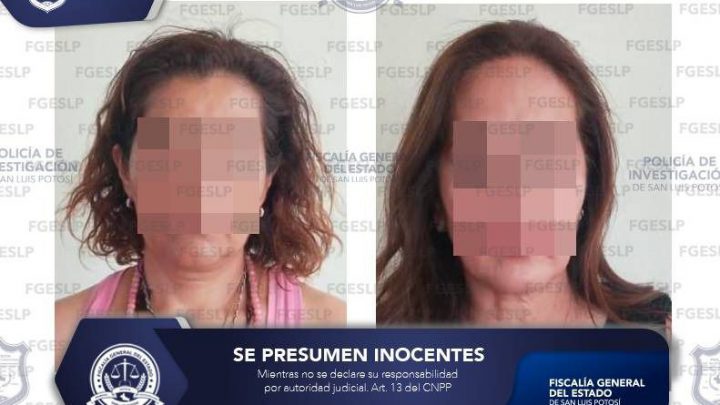 FGESLP INFORMA LA DETENCIÓN DE DOS SEÑALADAS POR EL DELITO DE FRAUDE Y ASOCIACIÓN DELICTUOSA