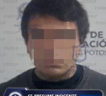 FISCALÍA DE SLP EJECUTA ORDEN DE APREHENSIÓN CONTRA DAVID “N” POR VIOLENCIA FAMILIAR