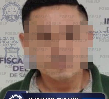EN ACCIONES DE COMBATE A LA TRATA DE PERSONAS, FGESLP CAPTURÓ A UN PROBABLE RESPONSABLE