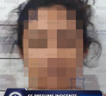 UNA MUJER FUE APREHENDIDA POR PDI EN LA HUASTECA POTOSINA POR PROBABLE DELITO CONTRA LA SALUD