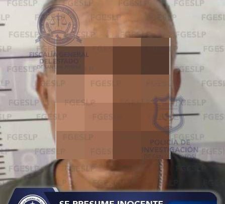 FUE CAPTURADO POR FISCALÍA UN IMPUTADO DEL DELITO DE HOMICIDIO EN LA HUASTECA POTOSINA
