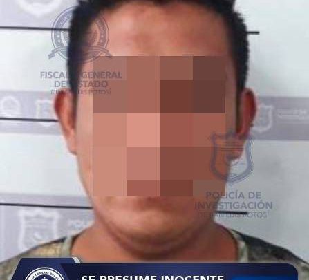 IMPUTADO POR VIOLACIÓN EN LA HUASTECA POTOSINA FUE CAPTURADO POR POLICÍA DE FISCALÍA