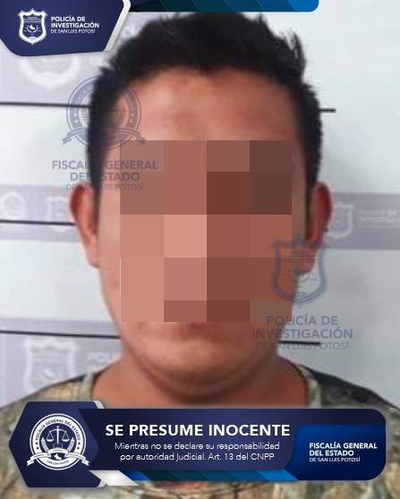 IMPUTADO POR VIOLACIÓN EN LA HUASTECA POTOSINA FUE CAPTURADO POR POLICÍA DE FISCALÍA