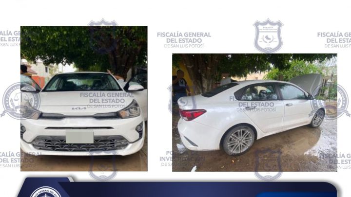 PERSONAL DE FGESLP RECUPERA VEHÍCULO CON REPORTE DE ROBO EN RIOVERDE