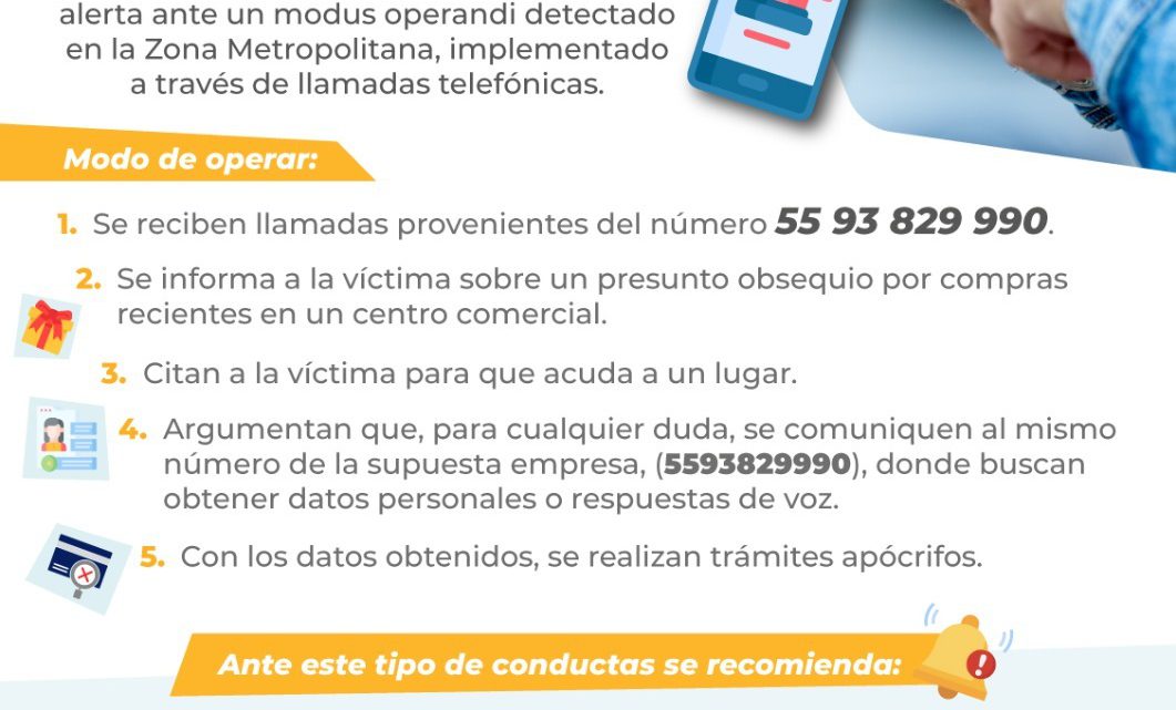 FISCALÍA DE SLP EXHORTA A LA POBLACIÓN A MANTENERSE ALERTA ANTE ESTAFAS VÍA TELEFÓNICA FISCALÍA DE SLP EXHORTA A LA POBLACIÓN A MANTENERSE ALERTA ANTE ESTAFAS VÍA TELEFÓNICA