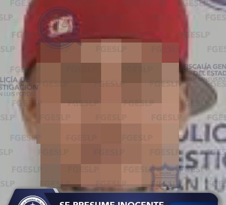 RAÚL “N” ES SEÑALADO DE PROBABLE ABUSO SEXUAL EN VILLA DE REYES, POR LO QUE FUE APREHENDIDO POR LA FGESLP