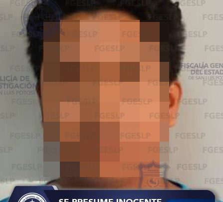 FISCALÍA POTOSINA DETUVO A ANTONIO “N” POR VIOLACIÓN ESPECÍFICA AGRAVADA EN AXTLA DE TERRAZAS