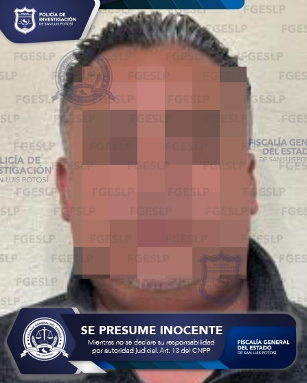 FISCALÍA POTOSINA CAPTURA A JOSÉ “N”, AL SER SEÑALADO DE UNA TENTATIVA DE HOMICIDIO