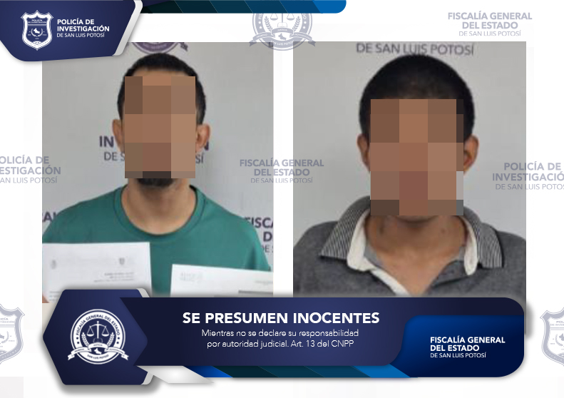 TRAS ACCIONES DE BÚSQUEDA, FISCALÍA DE SLP CAPTURA A SEÑALADOS DE ROBO DE VEHÍCULOS TRAS ACCIONES DE BÚSQUEDA, FISCALÍA DE SLP CAPTURA A SEÑALADOS DE ROBO DE VEHÍCULOS