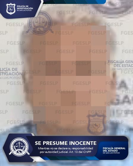 MEDIANTE ORDEN DE APREHENSIÓN POR VIOLENCIA FAMILIAR, FISCALÍA DE SLP DETUVO A JOSÉ “N” MEDIANTE ORDEN DE APREHENSIÓN POR VIOLENCIA FAMILIAR, FISCALÍA DE SLP DETUVO A JOSÉ “N”