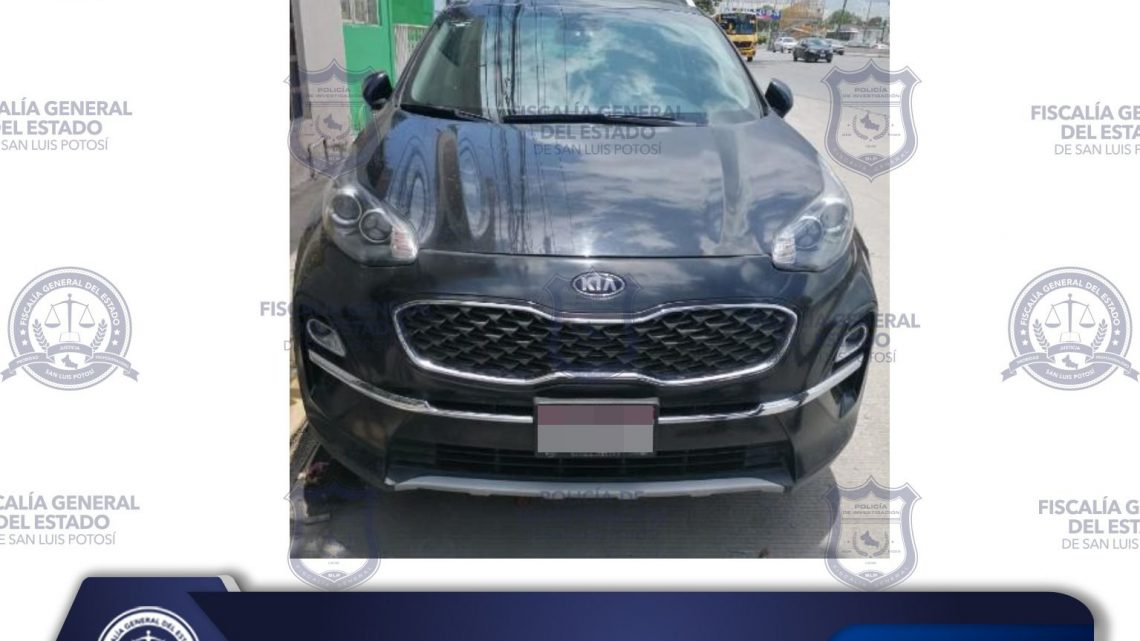 FISCALÍA DE SLP LOCALIZA CAMIONETA BUSCADA EN CDMX FISCALÍA DE SLP LOCALIZA CAMIONETA BUSCADA EN CDMX