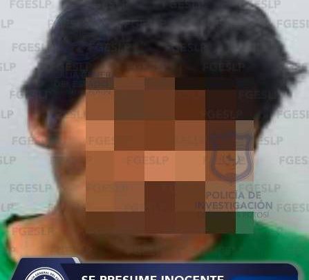 EN HUEHUETLÁN, FUE DETENIDO POR VIOLENCIA FAMILIAR EFRAÍN “N”: FGESLP